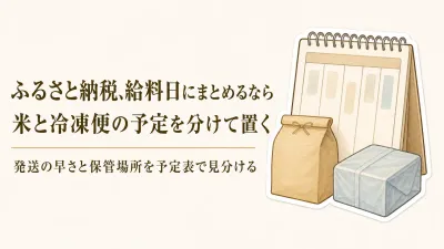 ふるさと納税 米定期便の人気3選｜レビュー数順で発送月を決め、冷凍惣菜と重ねない方法
